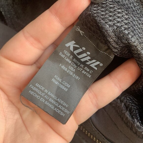 Kuhl Renegade Afire Pants Men 32 x 32 Black Lightweight Performance Nylon 5158 - Picture 15 of 16